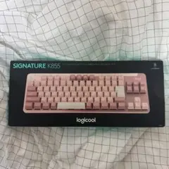 ロジクール K855RO 無線 メカニカルキーボード赤軸Bluetooth