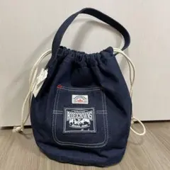 RODEO CROWNS デニム巾着バッグ