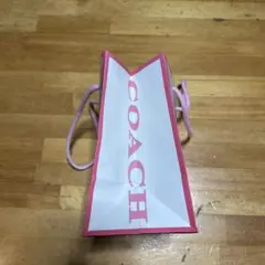 COACH ピンク ショップ袋