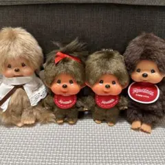 モンチッチ キーチェーン　4体