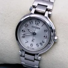 【稼働品】CITIZEN xC クロスシー ソーラー H054 レディース 銀