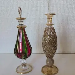 エジプト香水入れ。金彩の方にエジプト砂あり。のサムネイル