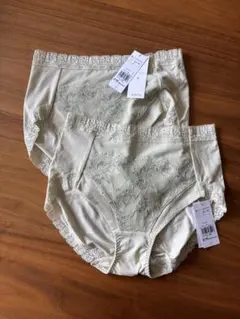 Lの2枚」トリンプ 恋するブラ612 綿混素材 はきこみ深めショーツ