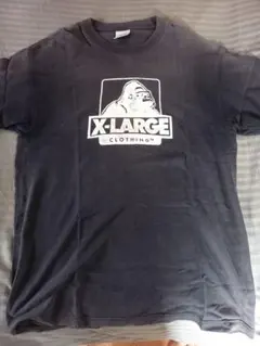 Y2K X-LARGE Tシャツ ゴリラロゴ ブラック Lサイズのサムネイル