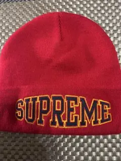 希少Supreme New Era Old English Beanie 赤 - メルカリ
