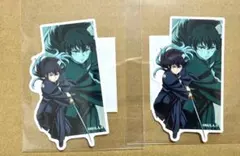 鬼滅の刃　ダイカットステッカー　時透無一郎　2枚セット