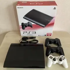PS3 本体 250GB CECH-4200B コントローラー3個 箱付き