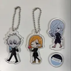 呪術廻戦　五条悟　釘崎野薔薇　冥冥　アクリルキーホルダーとアクスタ3点セット
