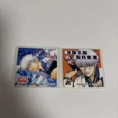 銀魂　銀八先生　 ステッカー 2枚セット　ジャンプフェスタ