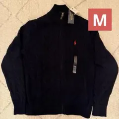 POLO Ralph Laurenケーブルニット フルジップアップセーター