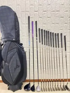 初心者おすすめ メンズ ゴルフクラブセット ミズノ キャディバッグ付