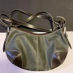 UNTITLED ショルダーパック　デニム風
