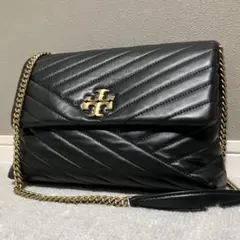 トリーバーチ［キラシェブロン］ショルダーバッグ　キルティング　チェーンショルダー