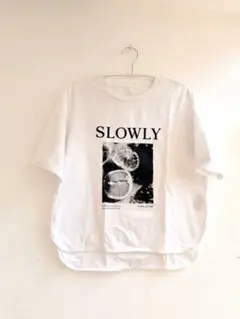 レディース　プリントTシャツ　ホワイトのサムネイル