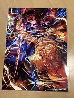 鬼滅の刃 入場者特典 映画特典 ビジュアルボード 善逸＆獪岳