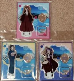 咲良うた蒼風なな紫雨こころ【鹿児島限定】アクリルスタンドキミと