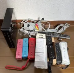 Wii 赤　ピンク　水色　黒　白リモコン付き