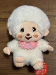 モンチッチ　コットンキャンディ　Lサイズぬいぐるみ ホワイト 白