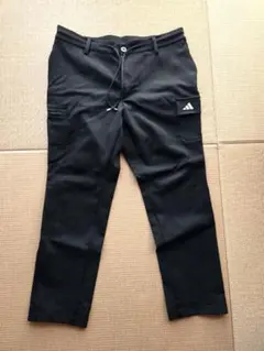 未使用　adidas ロングパンツ ブラック