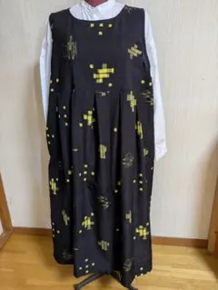 着物リメイク　ジャンパースカート　丈112