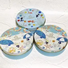 【GODIVA】ゴディバサマーコレクション　2024年、2025年　菓子缶