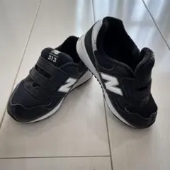 New Balance 313 キッズシューズ ブラック/ホワイト　14cm