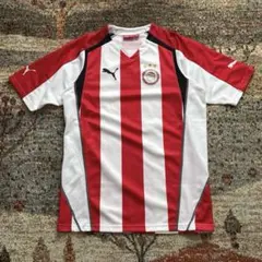サッカーユニフォーム オリンピアコス 05-06 リバウド CL仕様 タグ付き