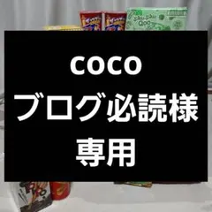 coco ブログ必読様専用です。