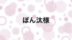 ぽん汰様【10/6まで】
