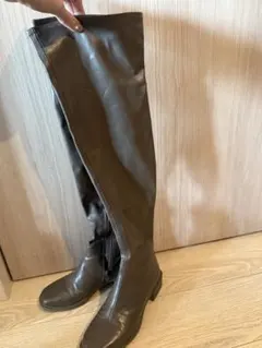スナイデル レザー ニーハイブーツ Sサイズ