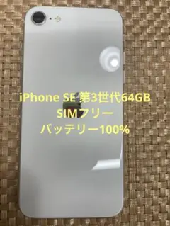 2026年最新】iphone se 第3世代 64gb スターライト 100の人気アイテム