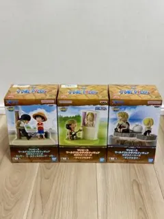 ワンピース ワールドコレクタブルフィギュア ログストーリーズ 3種セットのサムネイル