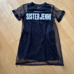 SISTER JENNI メッシュチュニック・ワンピース　ブラック