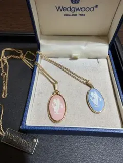 【美品】Wedgwood ジャスパー ネックレス 2点セットのサムネイル