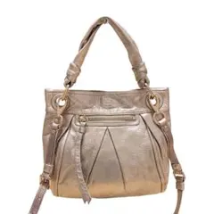 f*m様 COACH ハンドバッグ 肩掛け ピンクゴールド