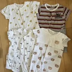 50〜60cm 夏服ロンパース