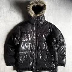 【00s archive】ファー付き　ダウンジャケット　y2k お兄系　古着