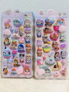 クライベビー　夜光ももシール　2セット