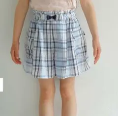 組曲キッズ　オーガニックコットンチェック ショートパンツ　１６０ｃｍ