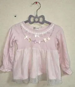 【167】C'est Géan ピンク 100size　チュニック　中古