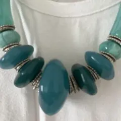 ターコイズカラー　ネックレス