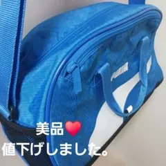 PUMA スポーツバッグ 青