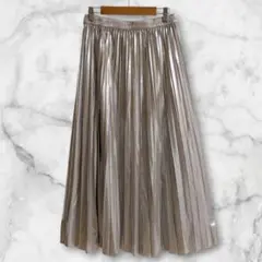 スカート 秋冬 プリーツ