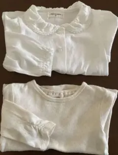 のこのこ様専用　センスオブワンダー アイリッシュブラウス&長袖シャツの2点セット