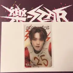 StrayKids スキズ 樂 kpopclass特典 透明 クリアトレカ