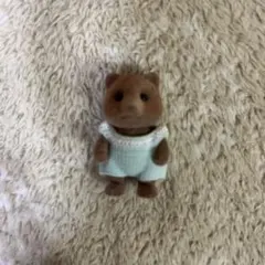 シルバニアファミリー初期　キツネの赤ちゃん　手足稼働　廃番品　当時物　レア　希少のサムネイル