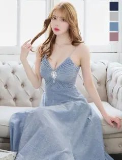 Jewels 小花柄キャミソールリボンフレアミニドレス キャバドレス S