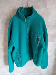 USA製 patagonia パタゴニア フルジップフリースジャケット