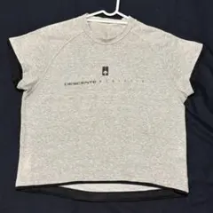 DESCENTE ラグランスリーブ フェイクレイヤード 半袖スウェットトレーナーのサムネイル