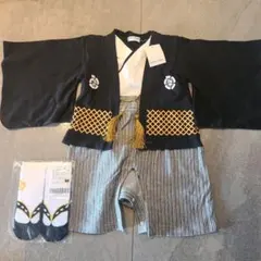 新品袴ロンパース80着物男の子靴下セット